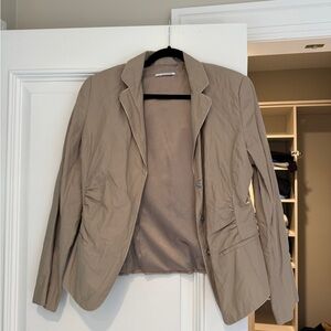 T Tahari Beige Blazer